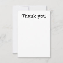 フラットサンキューカード