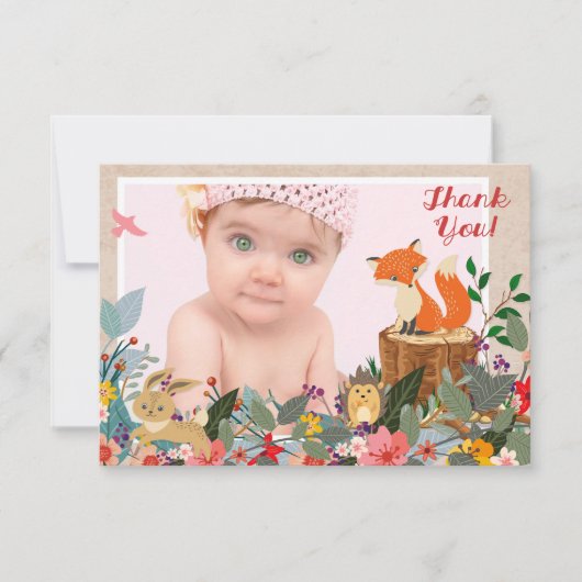 フラットサンキューカード サンキューカード (正面)