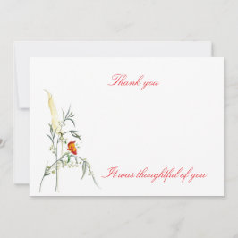 フラットサンキューカード サンキューカード