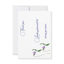 フラットサンキューカード