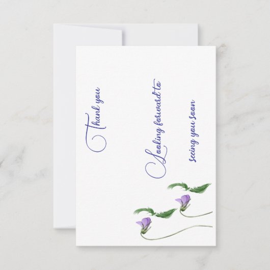 フラットサンキューカード サンキューカード (正面)