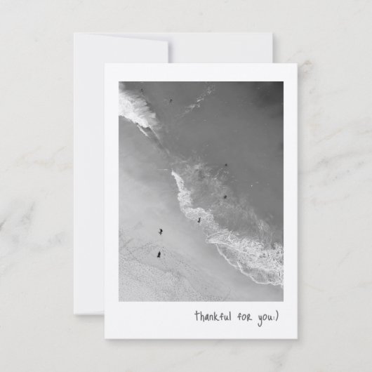 フラットサンキューカード サンキューカード (正面)