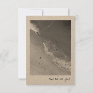 フラットサンキューカード サンキューカード