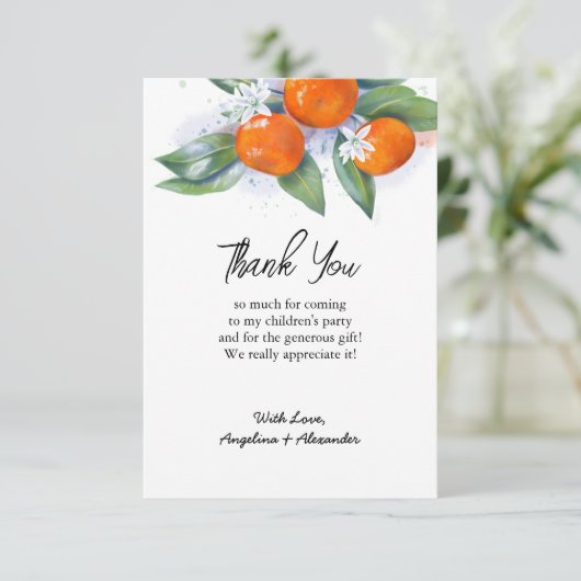 フラットサンキューカード サンキューカード (スタンド正面)