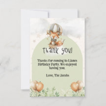 フラットサンキューカード