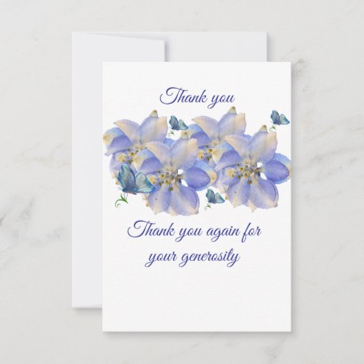 フラットサンキューカード サンキューカード (正面)