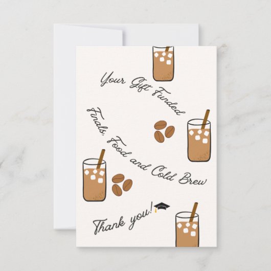 フラットサンキューカード サンキューカード (正面)