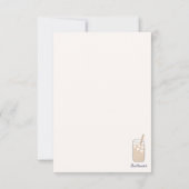 フラットサンキューカード サンキューカード (裏面)