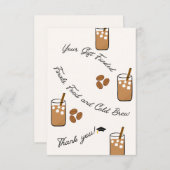 フラットサンキューカード サンキューカード (正面/裏面)