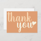 フラットサンキューカード サンキューカード (正面/裏面)