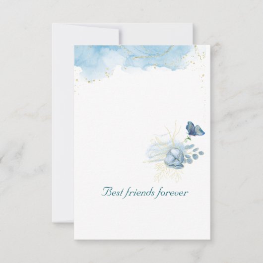 フラットサンキューカード サンキューカード (正面)