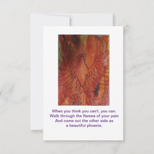 フラットサンキューカード サンキューカード (裏面)