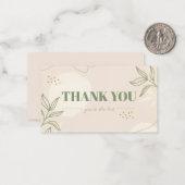 フラットサンキューカード ノートカード (正面/裏面インサイチュ)