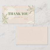 フラットサンキューカード ノートカード (正面/裏面)