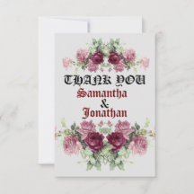 フラットサンキューカード、フローラサンキューカード