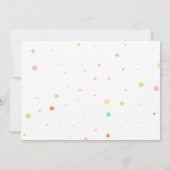 フラットサンキューカード（星あり） サンキューカード (裏面)