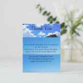 フラットサンキューシンパカード サンキューカード (スタンド正面)