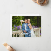 フラットサンキューノートカード ノートカード (正面/裏面インサイチュ)