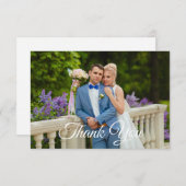 フラットサンキューノートカード ノートカード (正面/裏面)