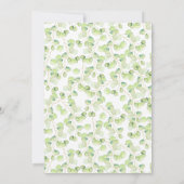 フラットサンキューベイビーシャワーカード サンキューカード (裏面)