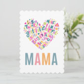 フラットサンキューママカード サンキューカード (スタンド正面)