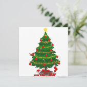 フラットスクエアクリスマスカード シーズンカード (スタンド正面)