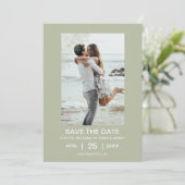 フラットセーブザデートカード セーブザデート (スタンド正面)