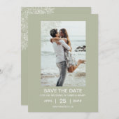 フラットセーブザデートカード セーブザデート (正面/裏面)