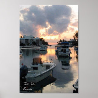 フラットツインレット – バミューダ ポスター