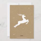 フラットディアフォトクリスマスカード シーズンカード (裏面)