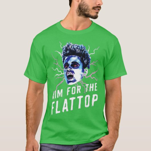 フラットトップを狙え Tシャツ (正面)