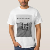 フラットトラックレース Tシャツ (正面)