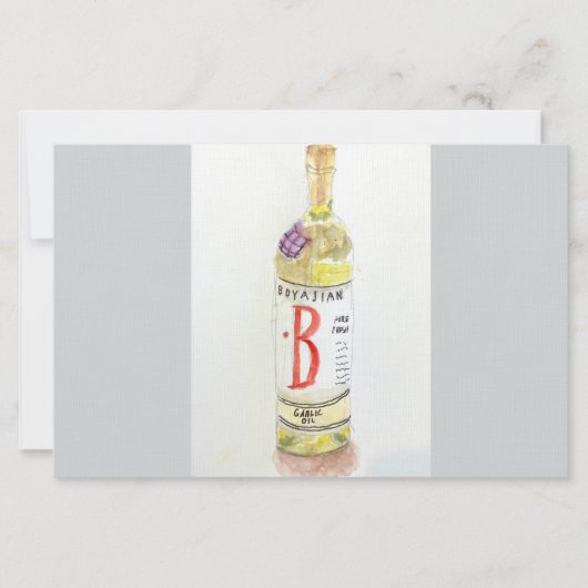 フラットノテカードファンシー油 便箋 (正面)