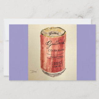 フラットノテカード文房具ココア 便箋