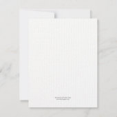 フラットノートカモダンード サンキューカード (裏面)