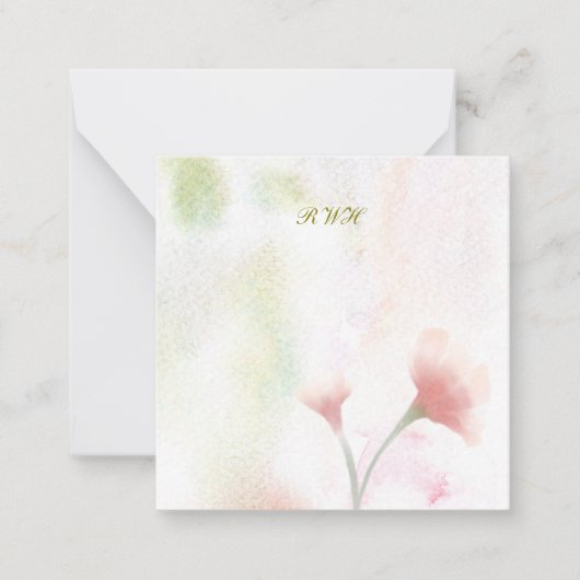 フラットノートカード ノートカード (正面)