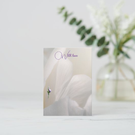 フラットノートカード ノートカード (スタンド正面)