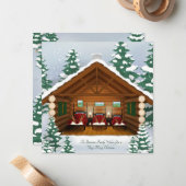 フラットノートカード ノートカード (正面/裏面インサイチュ)