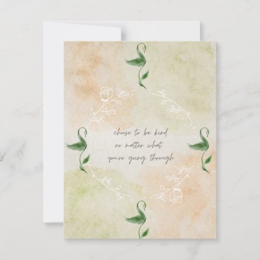 フラットノートカード ノートカード (正面)