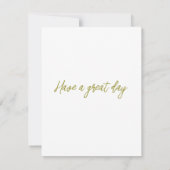 フラットノートカード ノートカード (裏面)