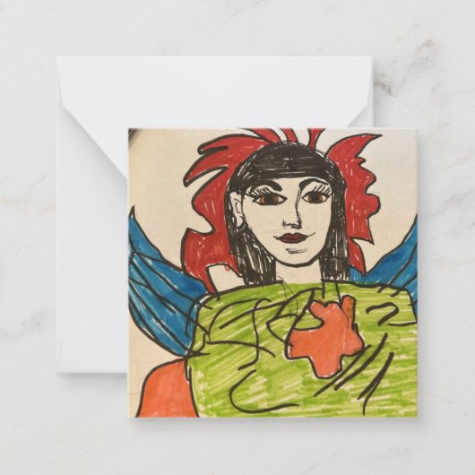 フラットノートカード ノートカード (正面)