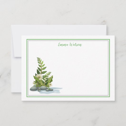 フラットノートカード ノートカード (正面)