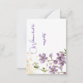 フラットノートカード ノートカード (正面)