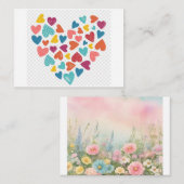 フラットノートカード ノートカード (正面/裏面)