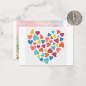 フラットノートカード ノートカード (正面/裏面インサイチュ)