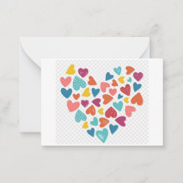 フラットノートカード ノートカード