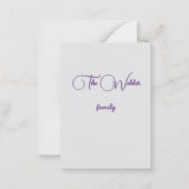 フラットノートカード ノートカード (裏面)