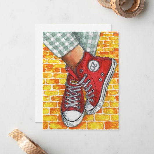 フラットノートカード ノートカード (正面/裏面インサイチュ)