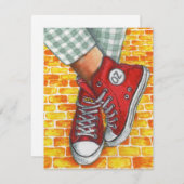 フラットノートカード ノートカード (正面/裏面)