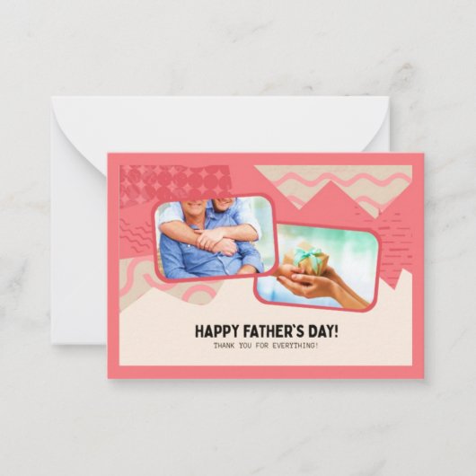 フラットノートカード ノートカード (正面)